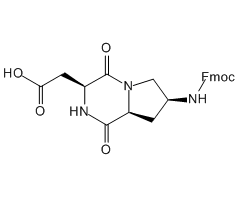 Fmoc-(2S,6S,9S)-6-amino-2-carboxymethyl-3,8-diazabicyclo-[4,3,0]-nonane-1,4-dione