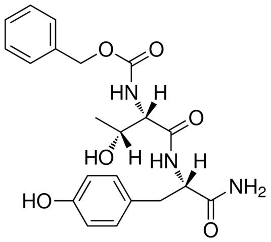 CARBOBENZYLOXY-L-THREONYL-L-TYROSINAMIDE