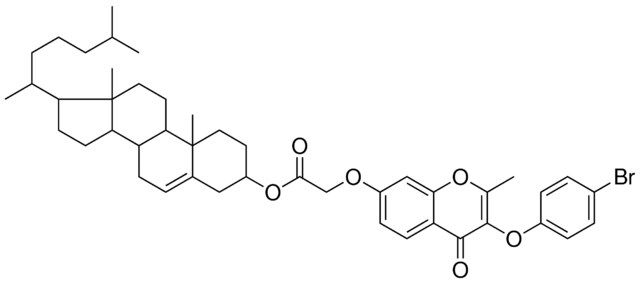 CHOLEST-5-EN-3-YL {[3-(4-BROMOPHENOXY)-2-METHYL-4-OXO-4H-CHROMEN-7-YL]OXY}ACETATE