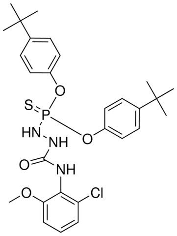 O,O'-BIS(4-TERT-BUTYLPHENYL) (2-CHLORO-6-METHOXYPHENYLUREIDO)THIOPHOSPHORAMIDATE