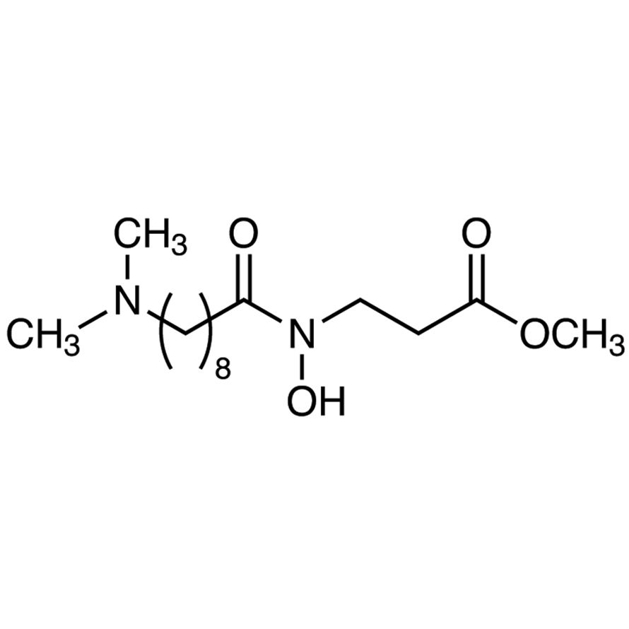 N-(9-Dimethylamino-1-oxononyl)-N-hydroxy-β-alanine Methyl Ester