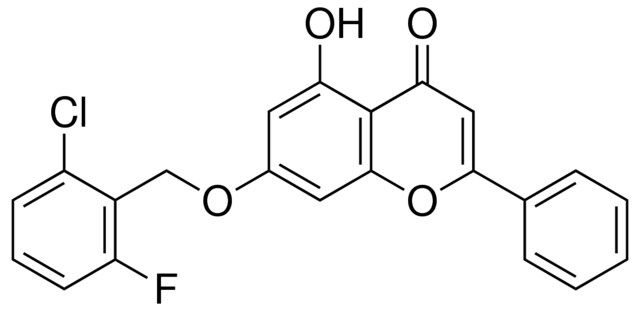 7-(2-CHLORO-6-FLUORO-BENZYLOXY)-5-HYDROXY-2-PHENYL-CHROMEN-4-ONE