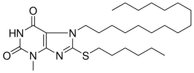 7-HEXADECYL-8-HEXYLSULFANYL-3-METHYL-3,7-DIHYDRO-PURINE-2,6-DIONE