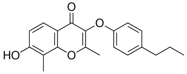 7-HYDROXY-2,8-DIMETHYL-3-(4-PROPYL-PHENOXY)-CHROMEN-4-ONE