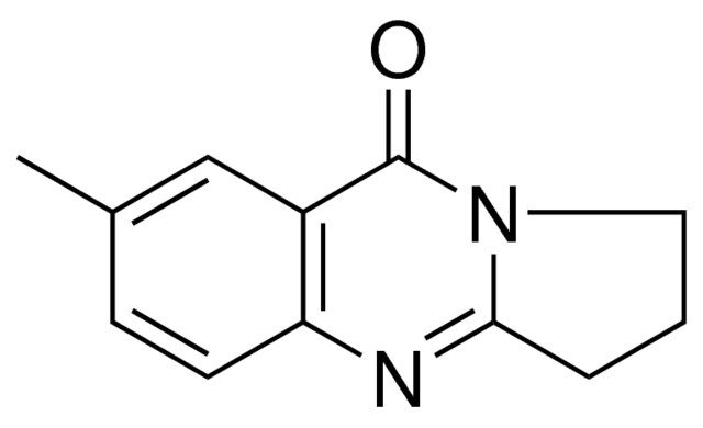 7-METHYL-2,3-DIHYDROPYRROLO(2,1-B)QUINAZOLIN-9(1H)-ONE