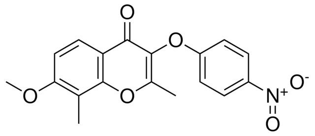 7-METHOXY-2,8-DIMETHYL-3-(4-NITRO-PHENOXY)-CHROMEN-4-ONE