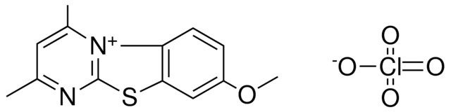 7-METHOXY-2,4-DIMETHYL-9-THIA-1-AZA-4A-AZONIA-FLUORENE, PERCHLORATE