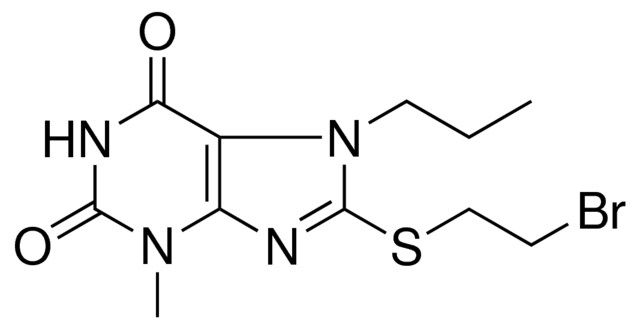 8-(2-BROMO-ETHYLSULFANYL)-3-METHYL-7-PROPYL-3,7-DIHYDRO-PURINE-2,6-DIONE