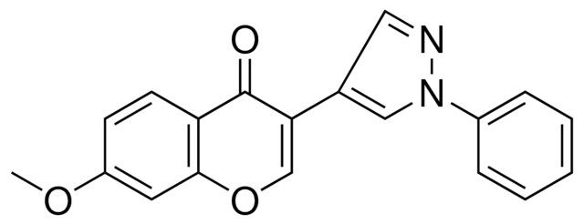 7-METHOXY-3-(1-PHENYL-1H-PYRAZOL-4-YL)-CHROMEN-4-ONE