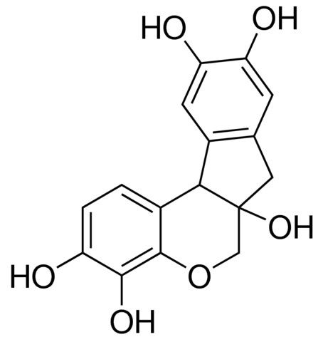 7,11B-DIHYDROINDENO[2,1-C]CHROMENE-3,4,6A,9,10(6H)-PENTOL