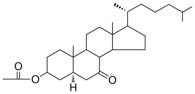 7-OXO-5-ALPHA-CHOLESTAN-3-BETA-YL ACETATE