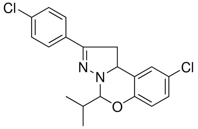 8-CL-2-(4-CL-PH)-4-ISOPROPYL-1,9B-2H-5-OXA-3,3A-DIAZA-CYCLOPENTA(A)NAPHTHALENE