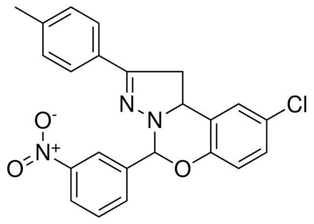 8-CL-4-(3-NITRO-PH)-2-P-TOLYL-1,9B-2H-5-OXA-3,3A-DIAZA-CYCLOPENTA(A)NAPHTHALENE