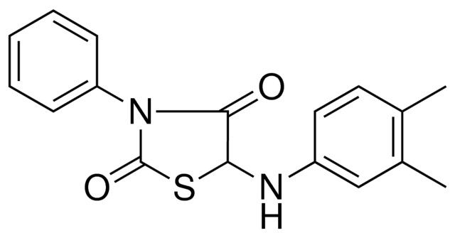 5-(3,4-DIMETHYLANILINO)-3-PHENYL-1,3-THIAZOLIDINE-2,4-DIONE