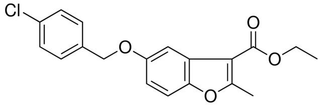 5-(4-CHLORO-BENZYLOXY)-2-METHYL-BENZOFURAN-3-CARBOXYLIC ACID ETHYL ESTER