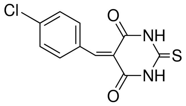 5-(4-CHLORO-BENZYLIDENE)-2-THIOXO-DIHYDRO-PYRIMIDINE-4,6-DIONE