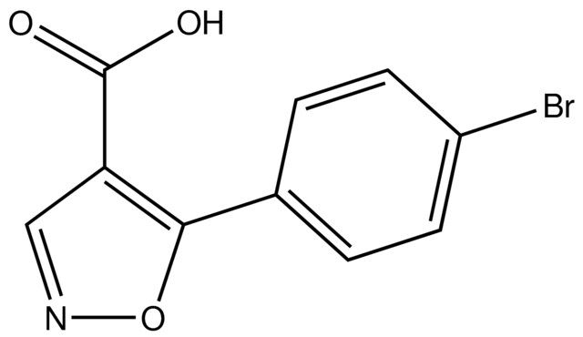 5-(4-Bromophenyl)isoxazole-4-carboxylic acid