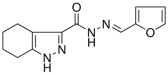 4,5,6,7-TETRAHYDRO-1H-INDAZOLE-3-CARBOXYLIC ACID FURAN-2-YLMETHYLENE-HYDRAZIDE