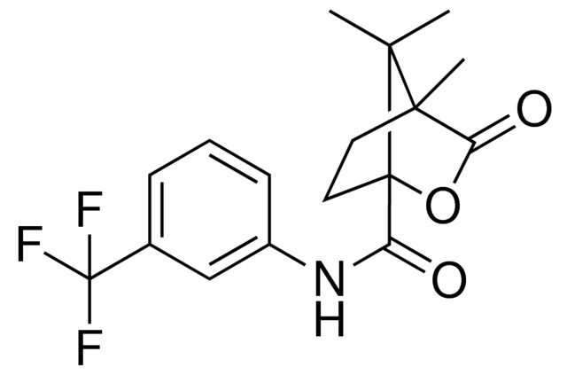 4,7,7-TRIMETHYL-3-OXO-N-[3-(TRIFLUOROMETHYL)PHENYL]-2-OXABICYCLO[2.2.1]HEPTANE-1-CARBOXAMIDE