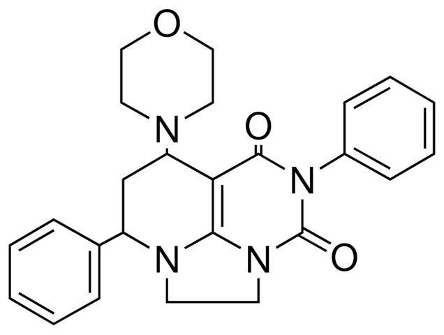 4,8-DIPHENYL124567HEXAHYDRO6MORPHOLINO3H,8H-2A,4,8A-TRIAZAACENAPHTHYLENE3,5DIONE