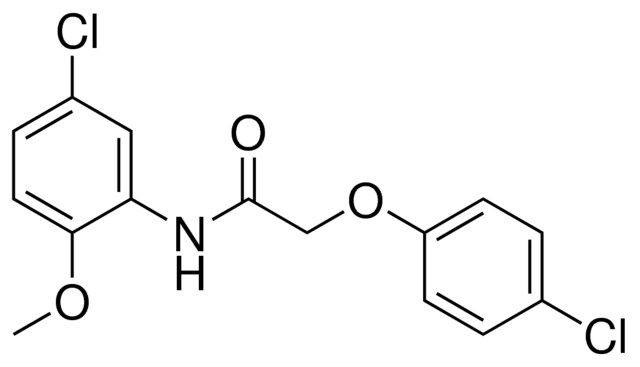 5'-CHLORO-2-(4-CHLOROPHENOXY)-2'-METHOXYACETANILIDE