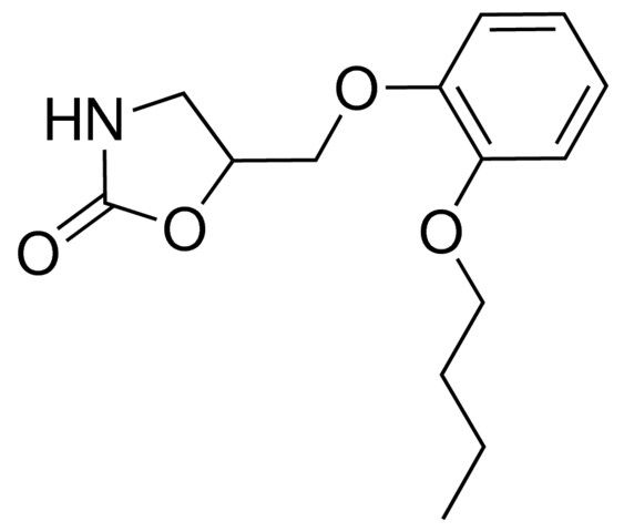 5-[(2-butoxyphenoxy)methyl]-1,3-oxazolidin-2-one