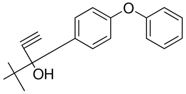 4,4-DIMETHYL-3-(4-PHENOXYPHENYL)-1-PENTYN-3-OL