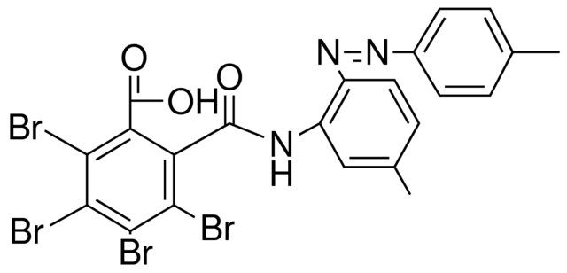 5'-METHYL-2'-(P-TOLYLAZO)-3,4,5,6-TETRABROMOPHTHALANILIC ACID