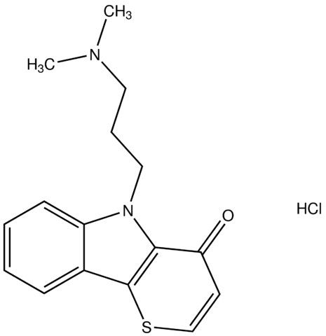 5-[3-(dimethylamino)propyl]thiino[3,2-b]indol-4(5H)-one hydrochloride