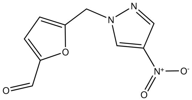 5-((4-Nitro-1<i>H</i>-pyrazol-1-yl)methyl)furan-2-carbaldehyde
