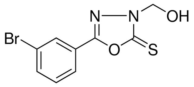 5-(3-BROMOPHENYL)-3-(HYDROXYMETHYL)-1,3,4-OXADIAZOLE-2(3H)-THIONE