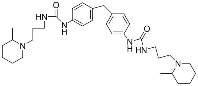 4,4'-BIS(3-(3-(2-METHYLPIPERIDINO)PROPYL)UREIDO)DIPHENYLMETHANE