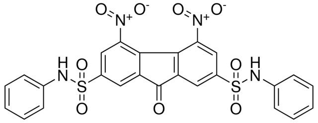 4,5-DINITRO-9-OXO-9H-FLUORENE-2,7-DISULFONIC ACID BIS-PHENYLAMIDE