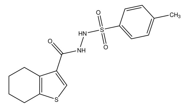4-Methyl-<i>N</i>′-(4,5,6,7-tetrahydrobenzo[<i>b</i>]thiophene-3-carbonyl)benzenesulfonohydrazide