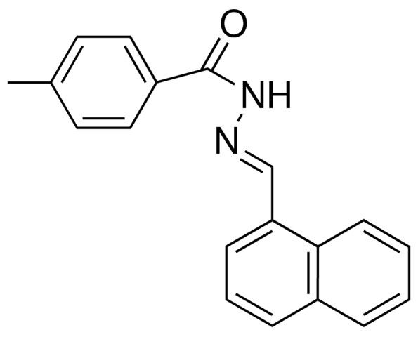 4-METHYLBENZOIC (1-NAPHTHYLMETHYLENE)HYDRAZIDE