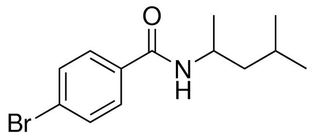 4-BROMO-N-(1,3-DIMETHYL-BUTYL)-BENZAMIDE