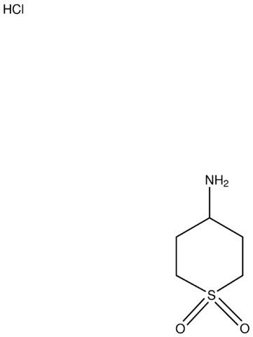 4-Aminotetrahydro-2<i>H</i>-thiopyran 1,1-dioxide hydrochloride hydrochloride