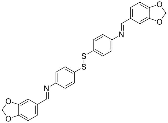 4-(PIPERONYLIDENEAMINO)PHENYL DISULFIDE