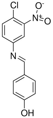 4-CHLORO-3-NITRO-N-(4-HYDROXYBENZYLIDENE)ANILINE