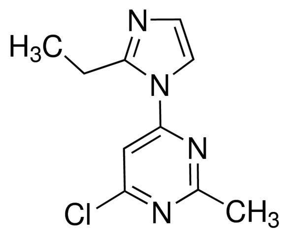 4-Chloro-6-(2-ethyl-1<i>H</i>-imidazol-1-yl)-2-methylpyrimidine