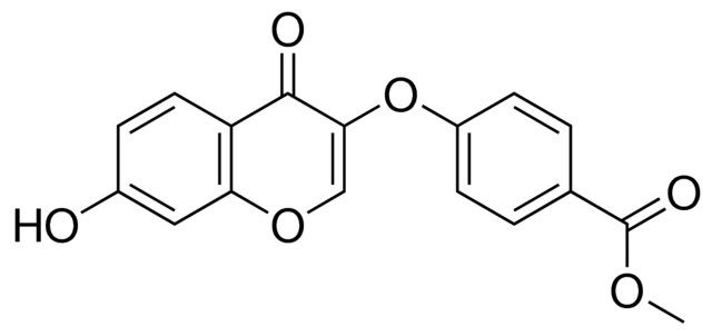 4-(7-HYDROXY-4-OXO-4H-CHROMEN-3-YLOXY)-BENZOIC ACID METHYL ESTER