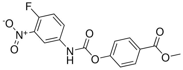 4-(METHOXYCARBONYL)PHENYL N-(4-FLUORO-3-NITROPHENYL)CARBAMATE