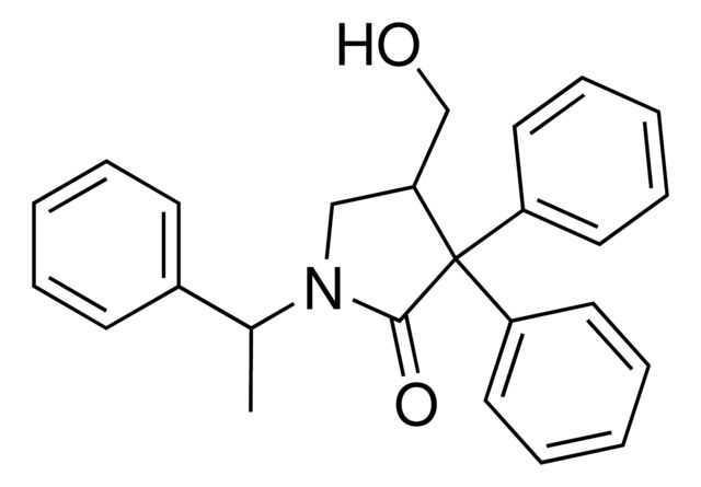 4-(Hydroxymethyl)-3,3-diphenyl-1-(1-phenylethyl)-2-pyrrolidinone