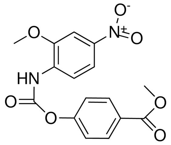 4-(METHOXYCARBONYL)PHENYL N-(2-METHOXY-4-NITROPHENYL)CARBAMATE