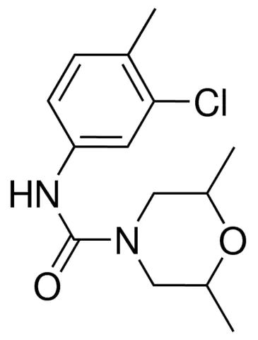 4-(N-(3-CHLORO-4-METHYLPHENYL)CARBAMOYL)-2,6-DIMETHYLMORPHOLINE