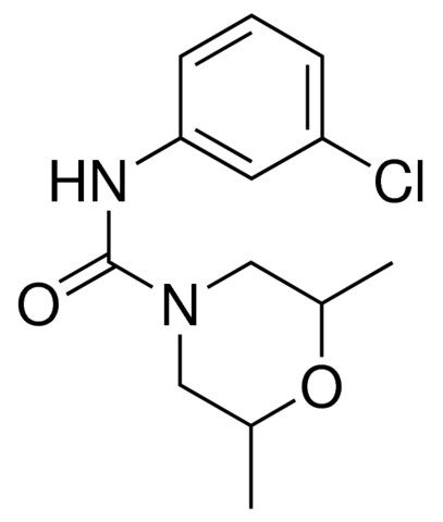 4-(N-(3-CHLOROPHENYL)CARBAMOYL)-2,6-DIMETHYLMORPHOLINE