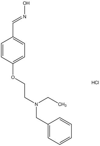 4-{2-[benzyl(ethyl)amino]ethoxy}benzaldehyde oxime hydrochloride