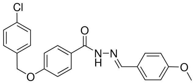 4-((4-CHLOROBENZYL)OXY)-N'-(4-METHOXYBENZYLIDENE)BENZOHYDRAZIDE