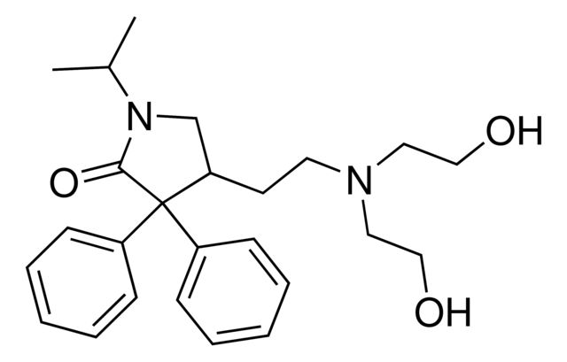 4-{2-[Bis(2-hydroxyethyl)amino]ethyl}-1-isopropyl-3,3-diphenyl-2-pyrrolidinone