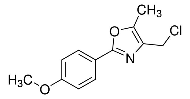 4-[4-(Chloromethyl)-5-methyl-1,3-oxazol-2-yl]phenyl methyl ether
